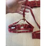 Bordelle Signature Strap Suspender size small Xx 1396 Red Photo 2