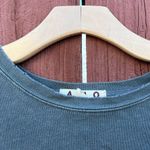 AMO Easy Sweatshirt 100% Cotton Charcoal Grey Size XS Photo 2