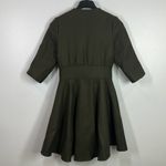 Loeffler Randall Loeffler Randell olive green wool blend peacoat size 10 Photo 4