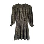 Rails  Zana Olive Mixed Animal Print Mini Dress - Size S - Olive‎ Green Photo 4