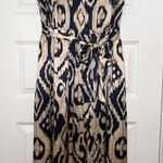 Spartina 449  Sleeveless Belted Silk Maxi Dress  Size M  Photo 0