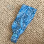 NEW Women’s Activewear Headband Blue Heathered Stretchy One Size Photo 4