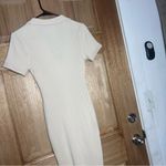 Joie  women’s Ivory Textured Knit maxi dress‎ size M Photo 5