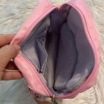 My Green Shoulder and Wristlet Purse size in photos brand new color light pink Photo 7