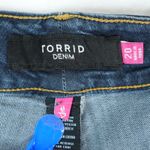 Torrid Denim Jeans Womens 20 (39x26) Dark Wash Skinny Ankle Zip High Rise Photo 5