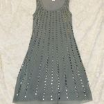 Body Central Gray & Silver Studded Dress Size Small Photo 7