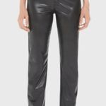 NEW Mother The High Waisted Rider Ankle Pants in Wax On Wax Off Photo 6