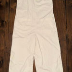 Kit & Ace Sidewalk Jumpsuit Women 4 Tan Relaxed Stretch Quick Dry Pants V Neck Photo 0