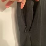 Athleta Women Wide Leg Capri Pants Pockets Activewear Size Lg Black Yoga Legging Photo 1