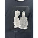 Dolce & Gabbana  David Bowie 100% Cotton Women Black Shirt T Shirt Size 42 Small Photo 1