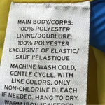 Rachel Parcell  Smocked Waist Swiss Dot Lemon Yellow Mini Dress Size XS Photo 5