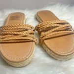 Madewell The Kathryn Espadrille Slide Sandal in Leather Size Photo 10