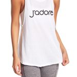 X By Gottex NWT  Jersey White Tank SZ-Large Photo 2