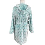 PINK - Victoria's Secret PINK Victoria’s Secret Robe Plush Polkadot Hood XS S Small Photo 2
