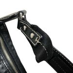 Coach Black Signature Hobo Bag Leather F17421 Black C Stitching Photo 4