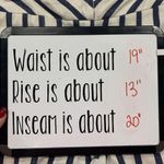 Gianni Bini  Sz L Pants Wide Cropped Crop Cream Navy Vertical Stripes Nautical Photo 9