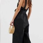 Seafolly  Womens Black Criss Cross Back One Piece Jumpsuit Photo 0