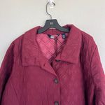 Lands' End Lands’ End Maroon Quilted Jacket Size 3X Photo 1