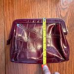 Lancome Burgundy Crocodile Embossed Makeup bag Purple Photo 7