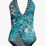 Johnny Was Sady Halter One-Piece Swimsuit Size: XS Photo 1