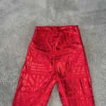 Lululemon Wunder Under HR 7/8 20YR 25” Color; 20YR Manifesto DRK Red Size 2 Photo 7