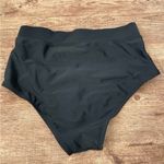 None High Waisted Black Tassel Swim Suit Bottom Size Small Photo 1