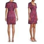 Trina Turk NWT Leigh Paisley Bold Jacquard Mini Dress Sz 12 Photo 1