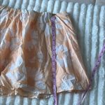 American Eagle Peach and White Floral Skirt Photo 9