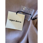 superdown  Pink Dusty Rose Long Sleeve Tamara Open‎ Front Romper Size M NWT Photo 10