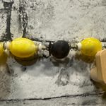 EUC Louise Carter Set Of Beaded Gemstone Necklaces In Box (Yellow & Turquoise) Yellow Photo 3