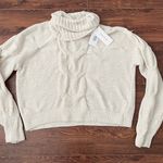 Pink Rose White Sweater  Photo 2