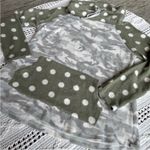 Sew In Love Green Polka Dot Fleece Camo Hoodie Size L Photo 6