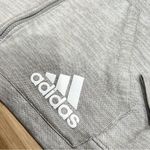 Adidas  Grey Zip Up Hoodie Jacket Womens Small Photo 1