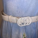 White Circle Fashion Belt Photo 1