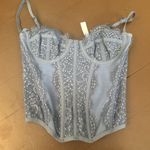 Urban Outfitters  Modern Love Blue Lace Bustier Photo 0