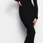 SKIMS $90 NWT  SOFT LOUNGE LONG SLEEVE DRESS SZ M Photo 0
