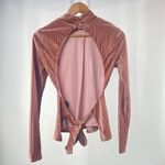 Michael Costello NWT  x REVOLVE Piera Top in Mauve Size‎ Medium Photo 6
