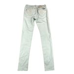 Miss Me  Signature Skinny Jeans Size 25 Blue Glass Photo 2