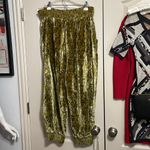 Anthropologie NWT by Gloria Crushed Velvet Joggers Photo 2