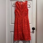 J.Crew NWT  red lace poppy leavesrs dress Photo 1