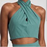 Derek Lam  10 Crosby Chaya Crop Top - Green, Size 16 NWT Photo 0