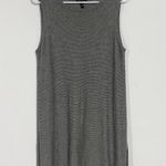 Eileen Fisher Ash Sleek Tencel Merino Knit Striped Tunic Dress Photo 9