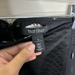 White House | Black Market Black Quilted Pencil Skirt Sz 12 Photo 4