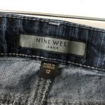Nine West Womens Jeans Boot Cut Dark Wash Stretch Size 12 Photo 3