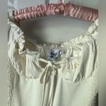 Princess Polly  Ruffled Chataway Bodysuit top women size 6 tie front Photo 4