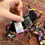 California Sunshine  FLOWER PADDED RUFFLE BIKINI TOP Photo 1