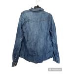 Forever 21 Forever 21 denim western style snap shirt women’s L Photo 1
