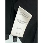 Twik Top Women MEDIUM Black Scoop Neck Racerback Sleeveless Blouse Tank Photo 4