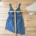 Summer Mae NW Women's Maternity One Piece Swim Dress Ruched Side Blue Size 12 Photo 8