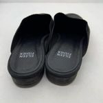 Eileen Fisher black Scan Nappa Leather Mule slip on minimalist neutral size 7 Photo 5
